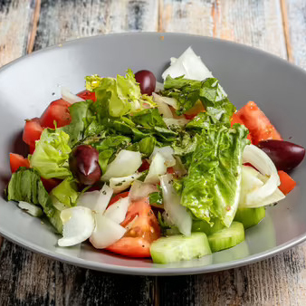 Tomato and cucumber salad
