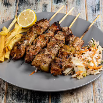 Shish Kebab pork (portion)